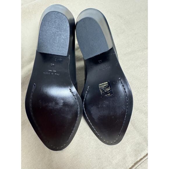 Rag & Bone Boots Womens Size EU 40/41 Black Leather Harness Western Ankle Italy - Picture 7 of 10